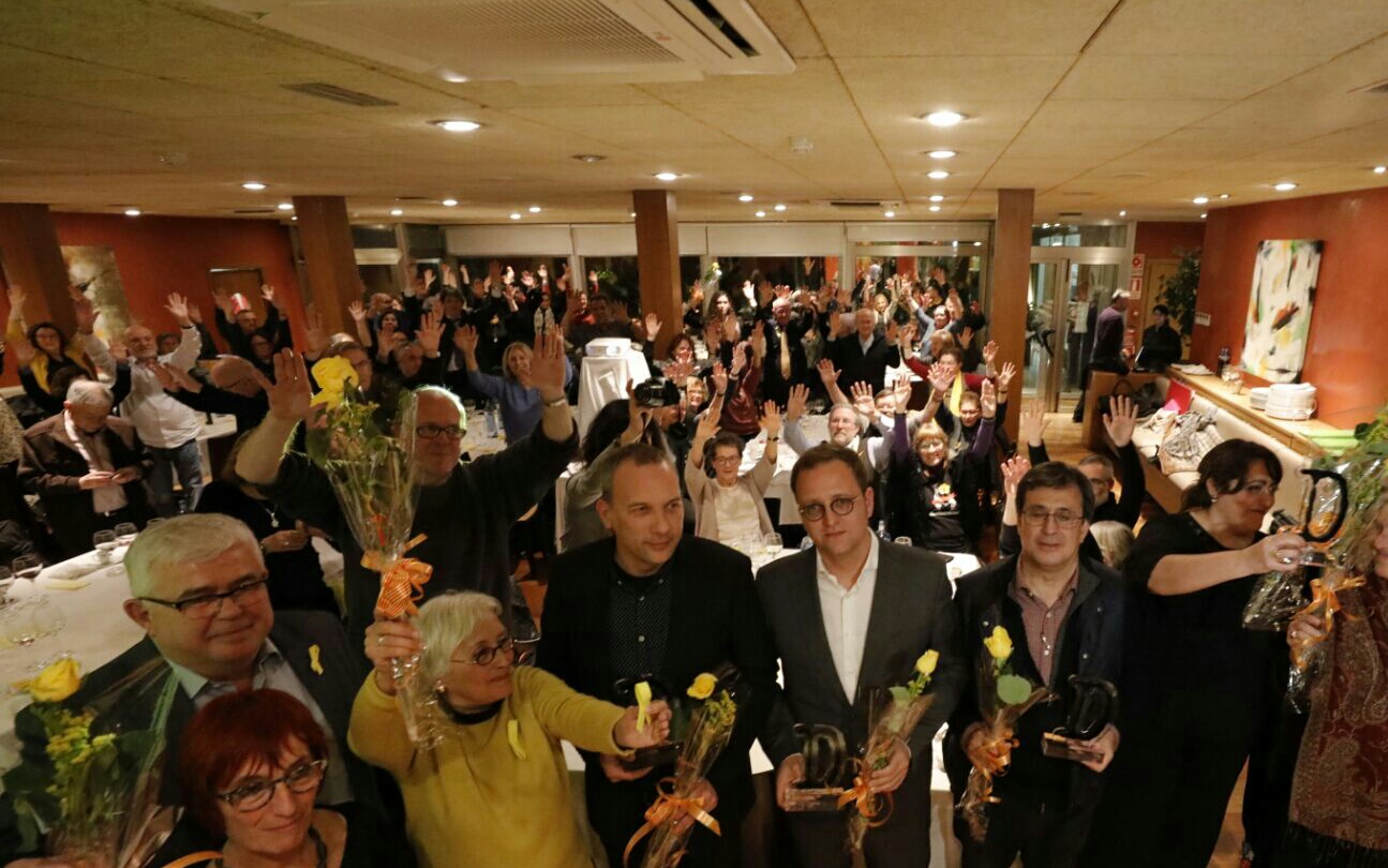 Els Premis Dignitat premien la valentia informativa sobre el Procés